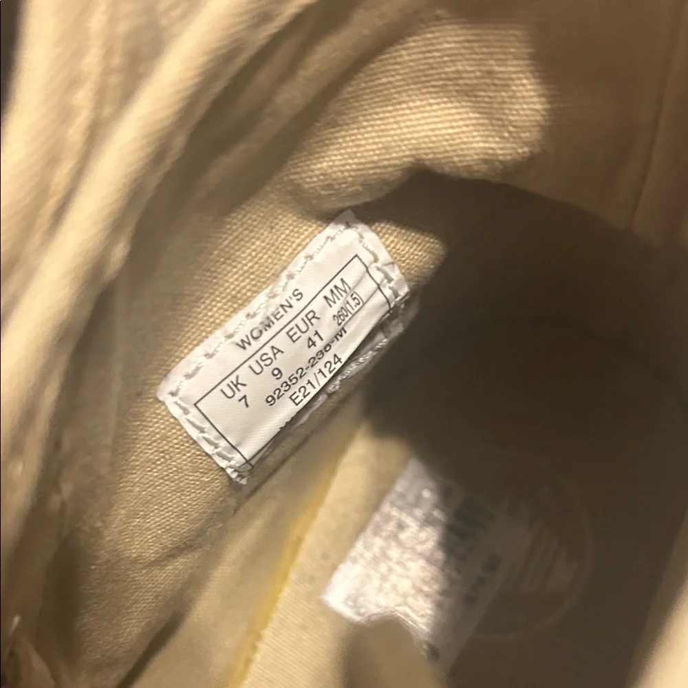 Palladium Light Tan Canvas High-Tops - Picture 3 of 7